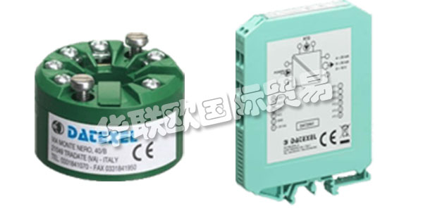 DATEXEL公司制造各种温度变送器，头戴式温度变送器，信号转换器，信号隔离器，跳闸放大器，热电偶转换器，电流信号调节器，回路供电指示器，信号分配器，分布式I/O模块，用于PLC的A/D接口，跳闸放大器，电源，电流回路隔离器和回路供电数字指示器。下文为您介绍DATEXEL温度变送器。